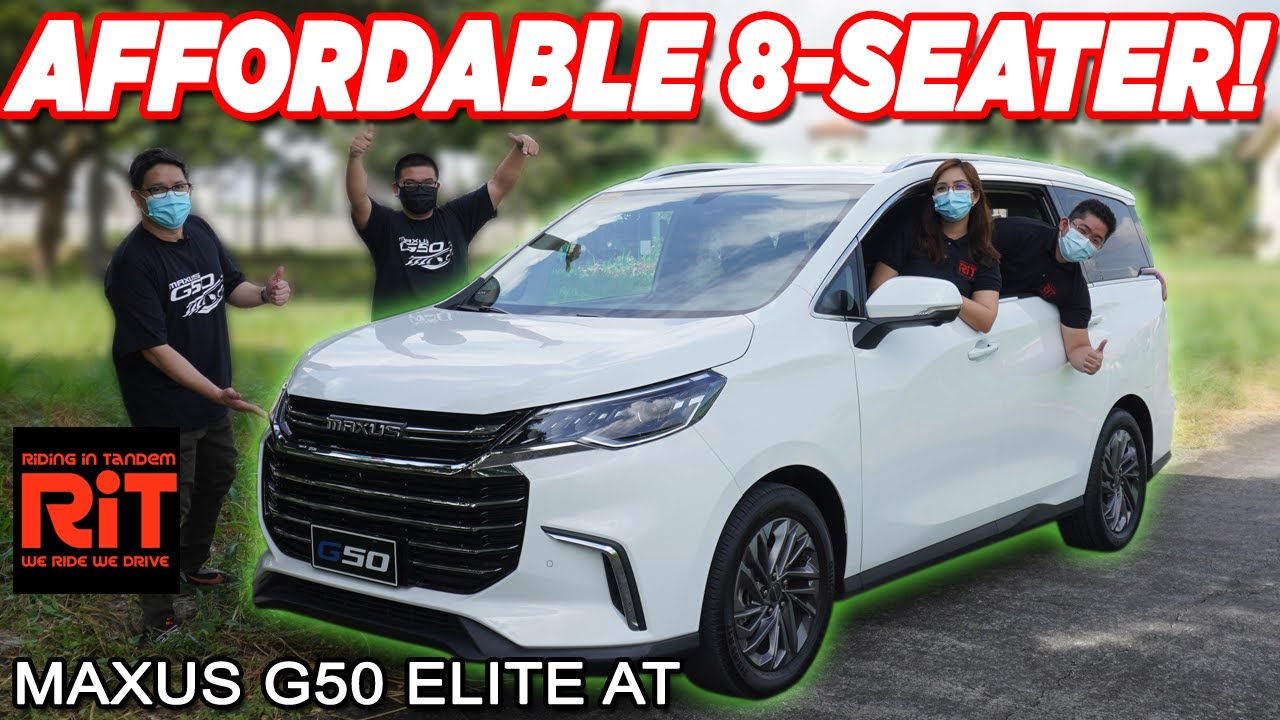 2021  Maxus G50 Elite AT Review : Affordable 8 Seater
