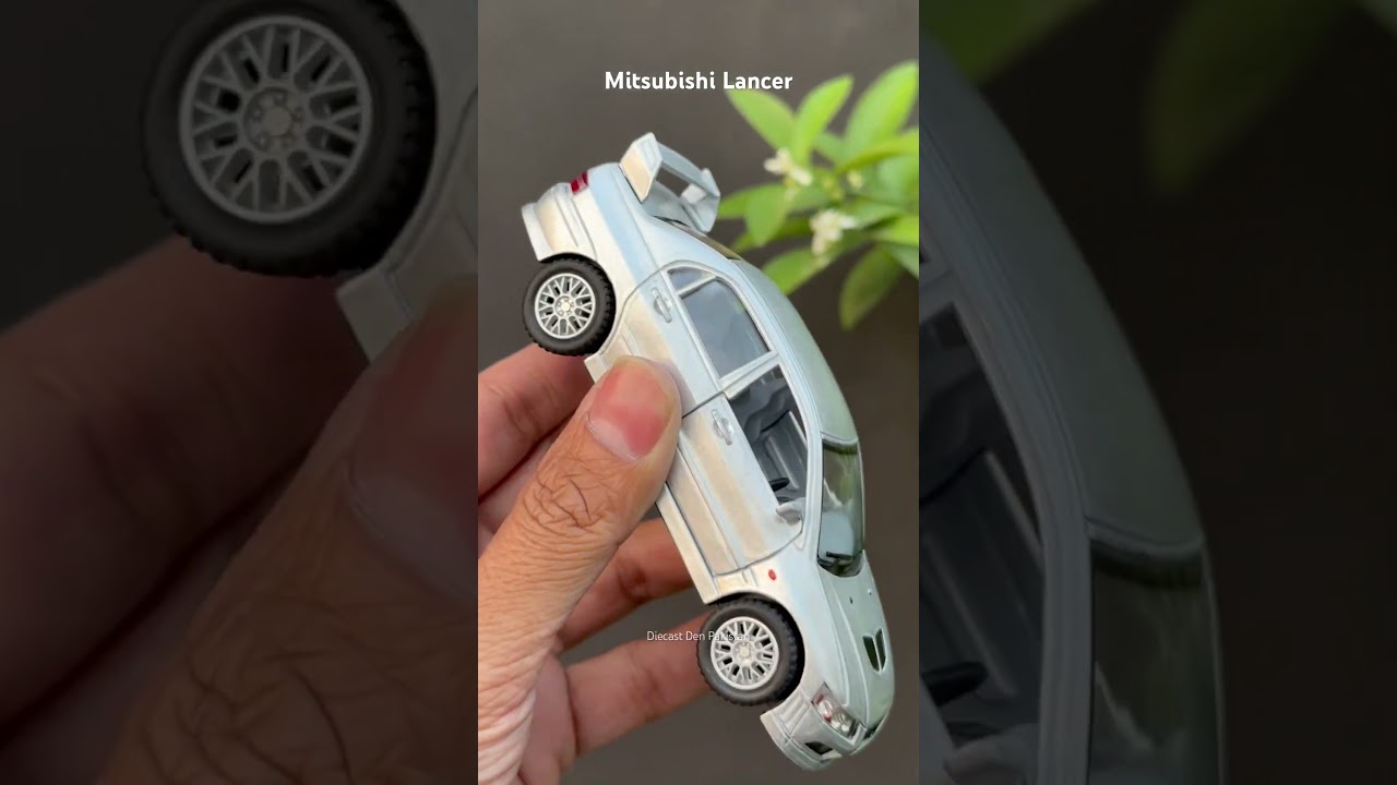 Mitsubishi Lancer Evo VII Diecast Model Kinsmart #mitsubishi #lancer #kinsmart