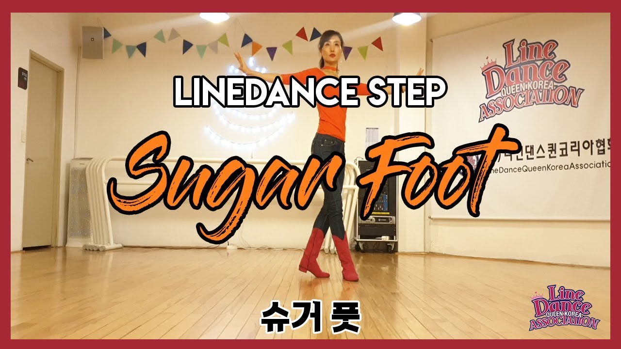 [Eng Subs] [라인댄스기본스텝] Sugar Foot Line Dance Step I 슈거풋 배워보기 l 라인댄스 l Linedance