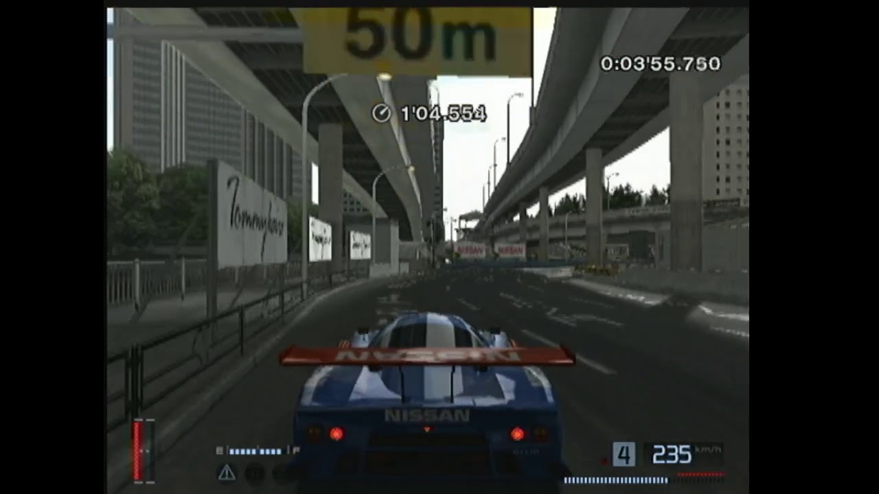 Gran Turismo 4 - MAX Difficulty Tokyo Route 246 (200 A-spec points)