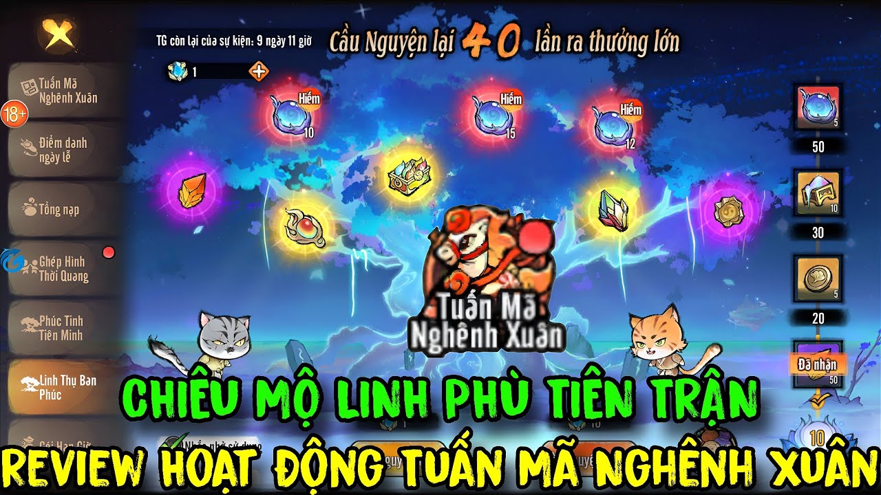 Ta Làm Tông Sư Trong Tiên Môn - Giới Thiệu HĐ Mới Tuấn Mã Nghênh Xuân Siêu Hot Cho Mùa Tết