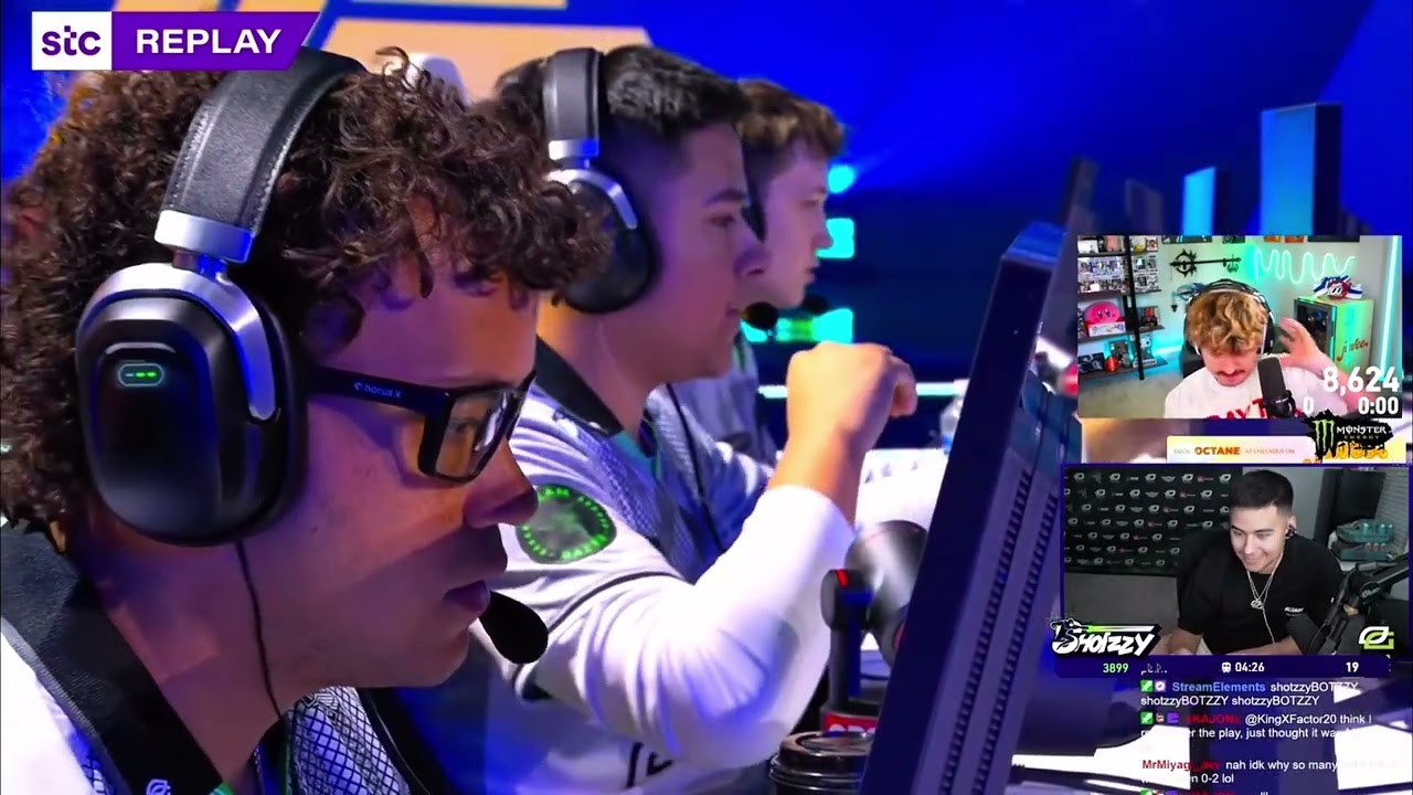 Shotzzy & Octane React To Optic vs Heritics INSANE Comeback