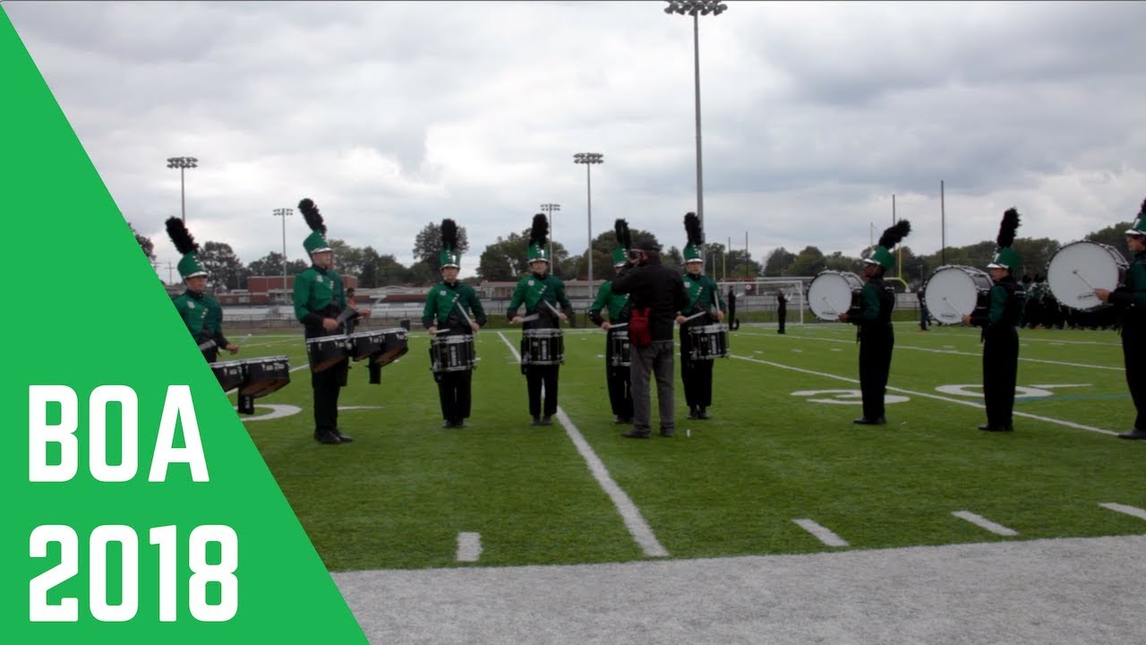 Dublin Coffman 2018 Drumline