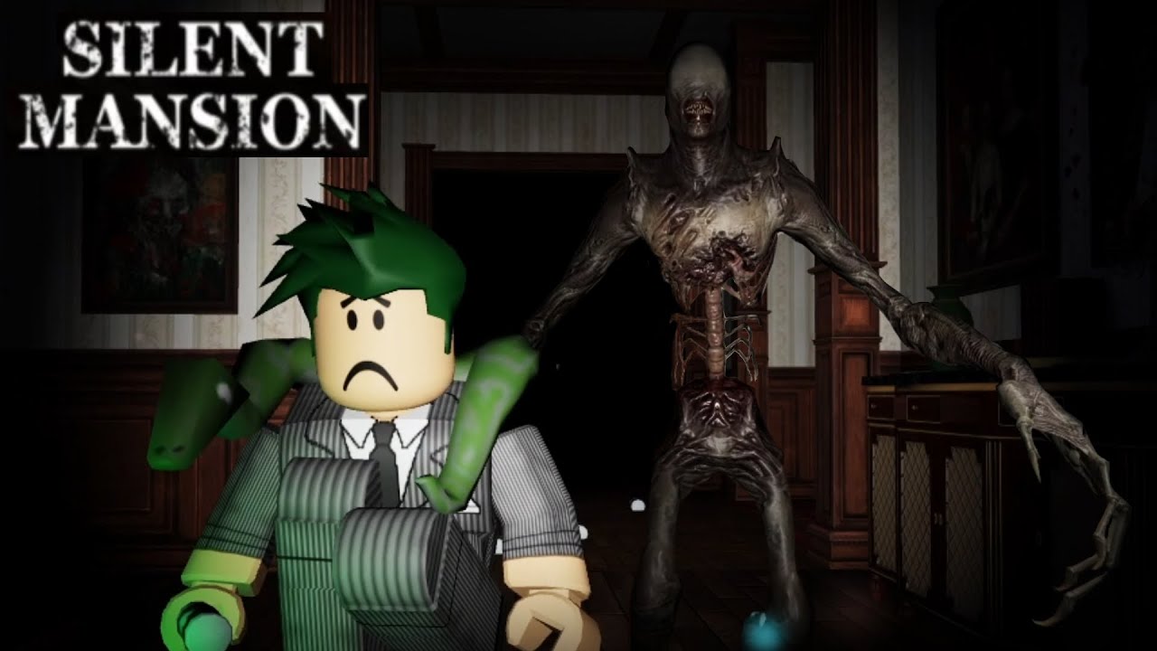 4 Идиота бродят по зловещему особняку | Roblox Silent Mansion