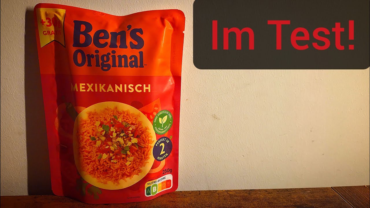 Ich teste: Ben's Original Mexikanisch Reis.