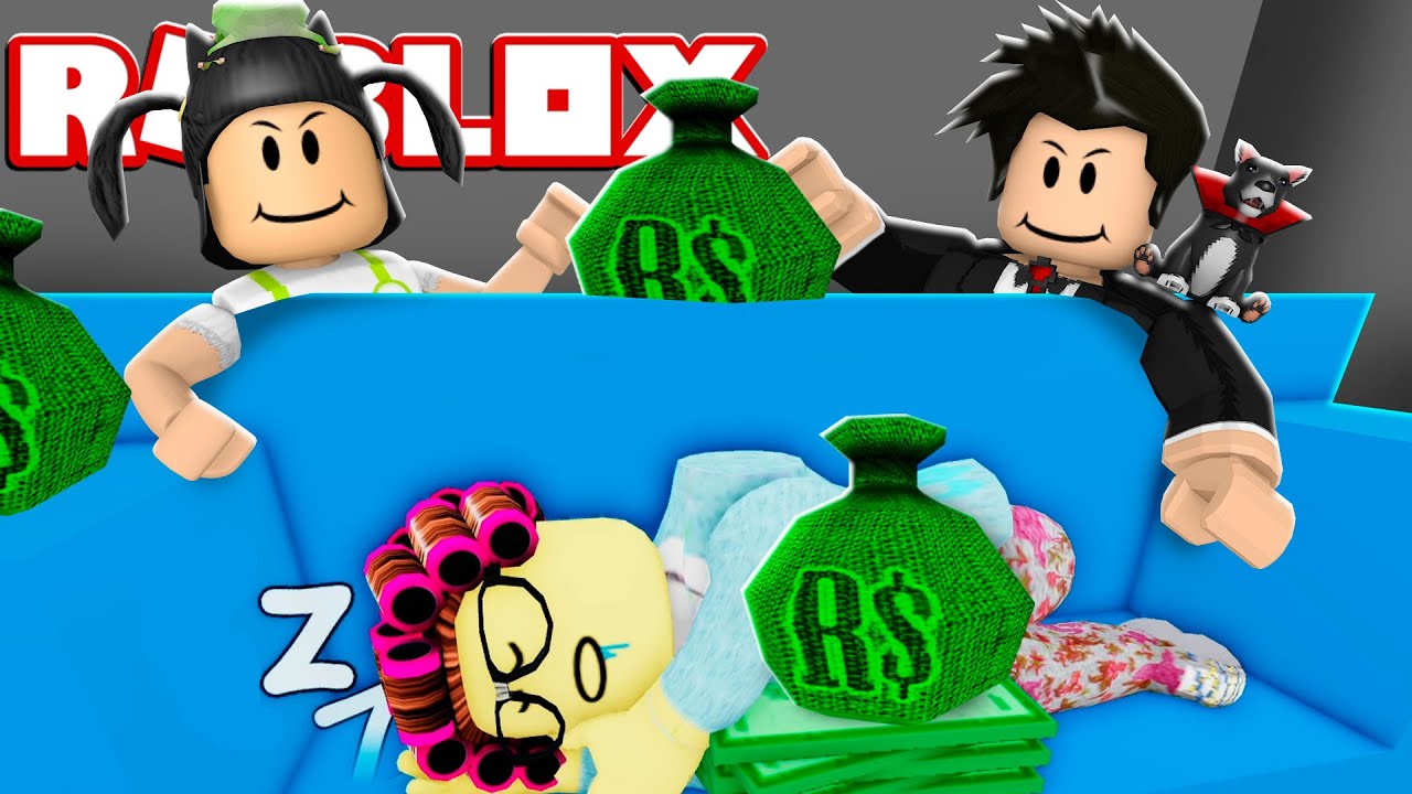 LOKIS LADRÃO NA CASA DA VOVÓ | Roblox - Rob the House