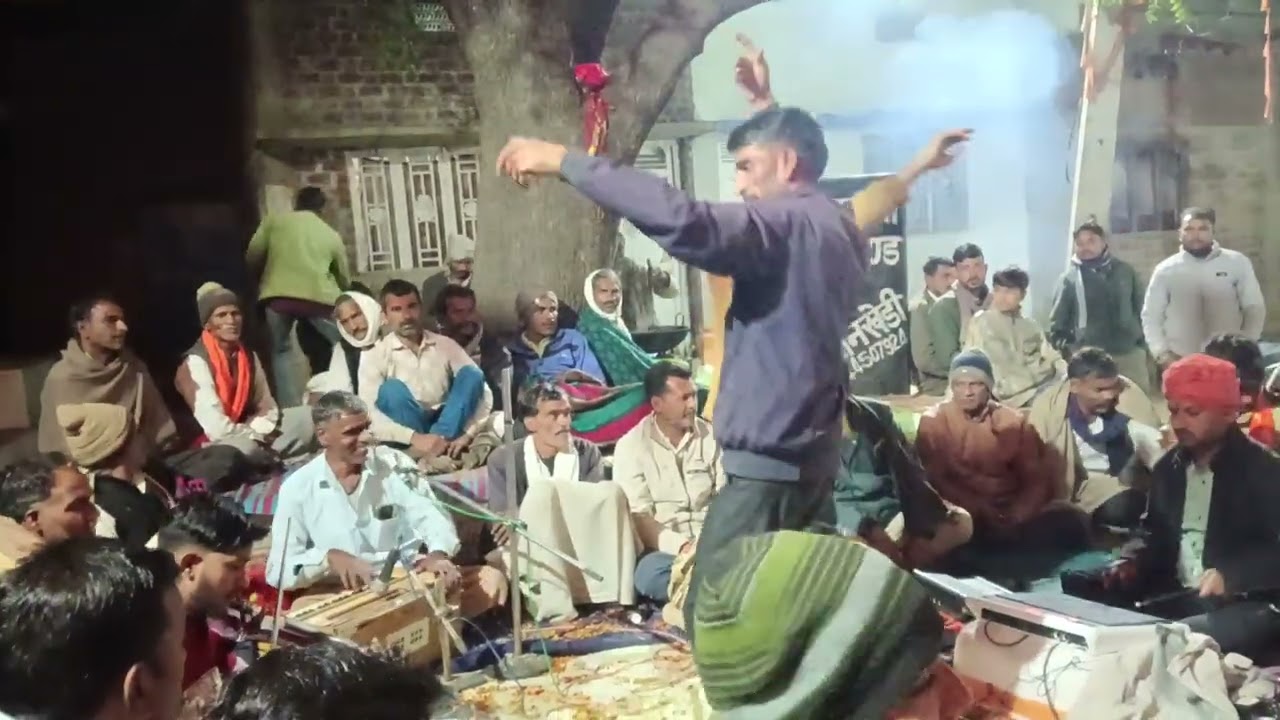 22 जनवरी का इस्पेसल भजन श्री राम मंदिर का महोल