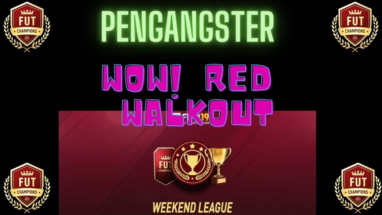 FIFA 21 Weekend LEAGUE REWARD [ WALKOUT ]