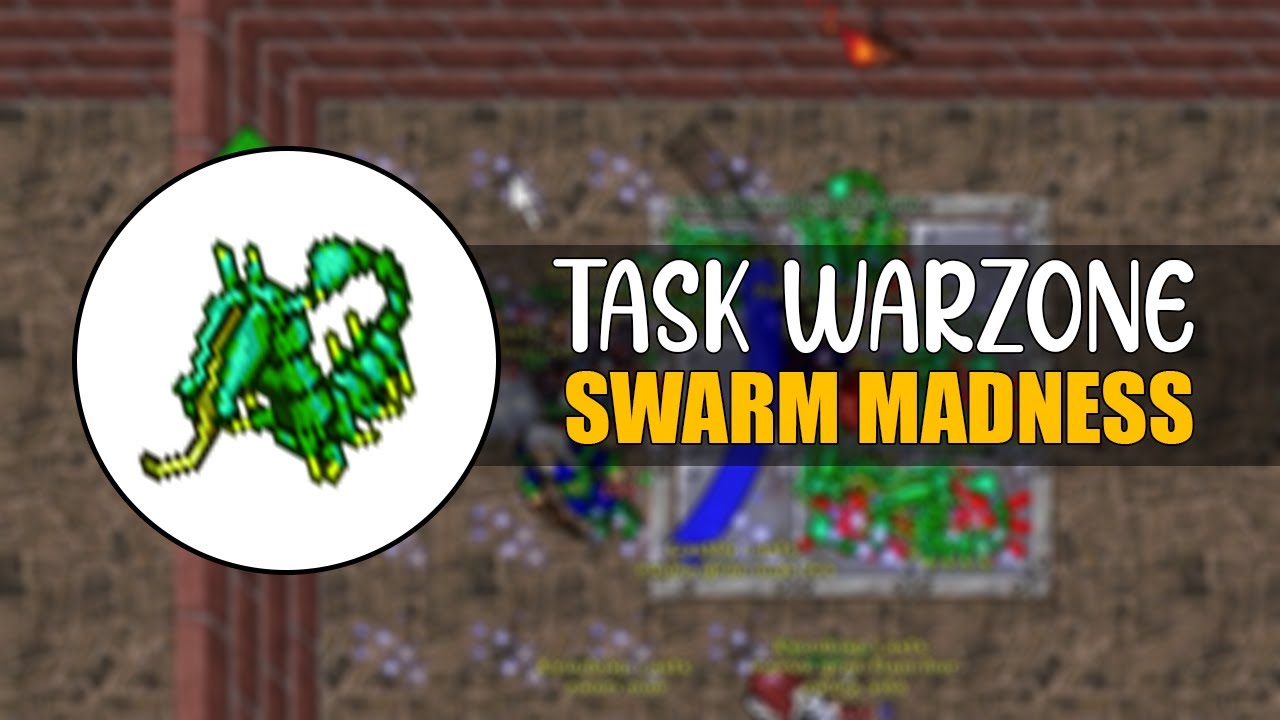 Task Swarm Madness Warzone 7 como fazer ● Too Hot To Handle Quest ● Tibia Summer Update 2021