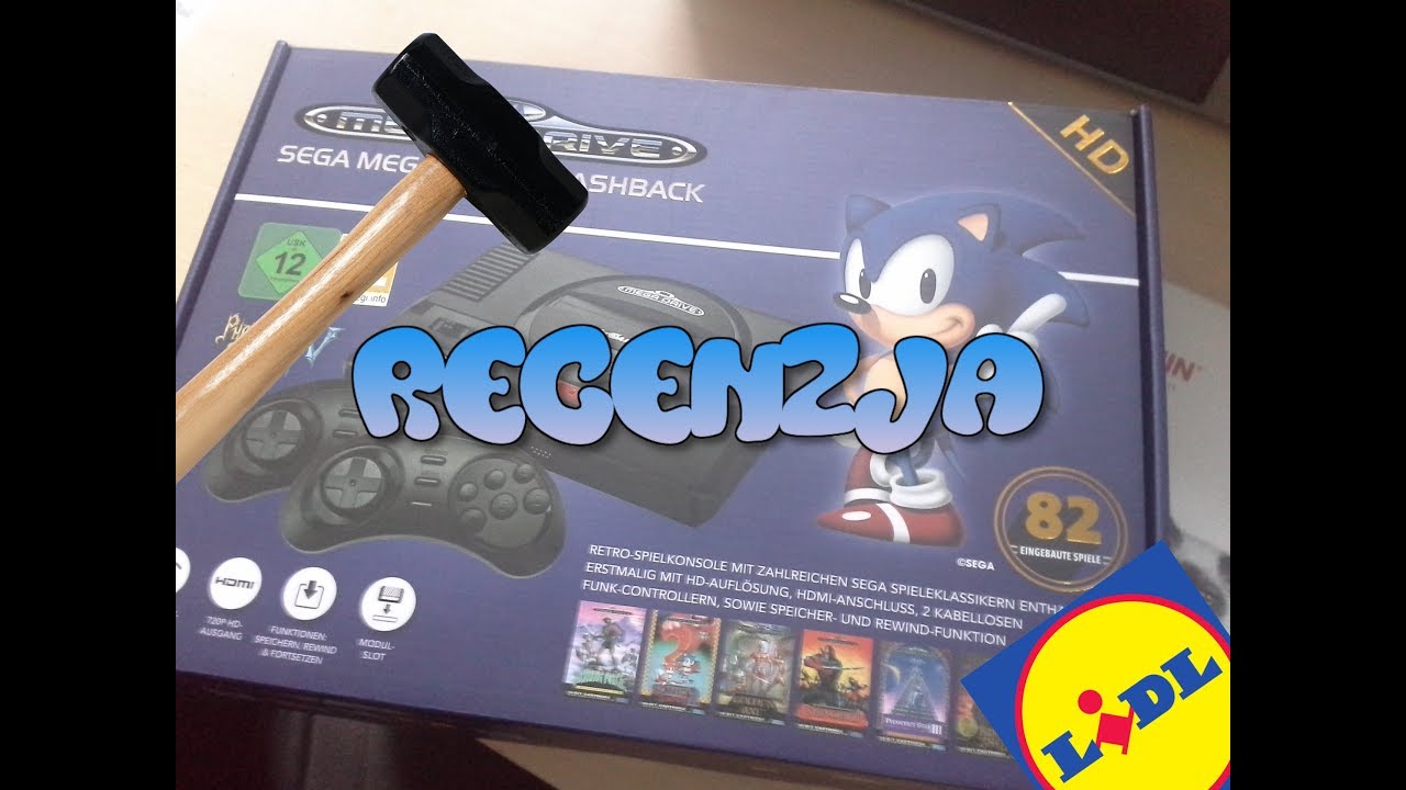RECENZJA KONSOLI SEGA MEGA DRIVE FLASHBACK HD [ZOBACZ JAK]