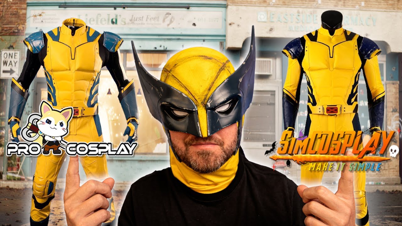 ЛУЧШИЙ КОСТЮМ РОСОМАХИ?? ProCosplay против SimCosplay | Распаковка и сравнение!!