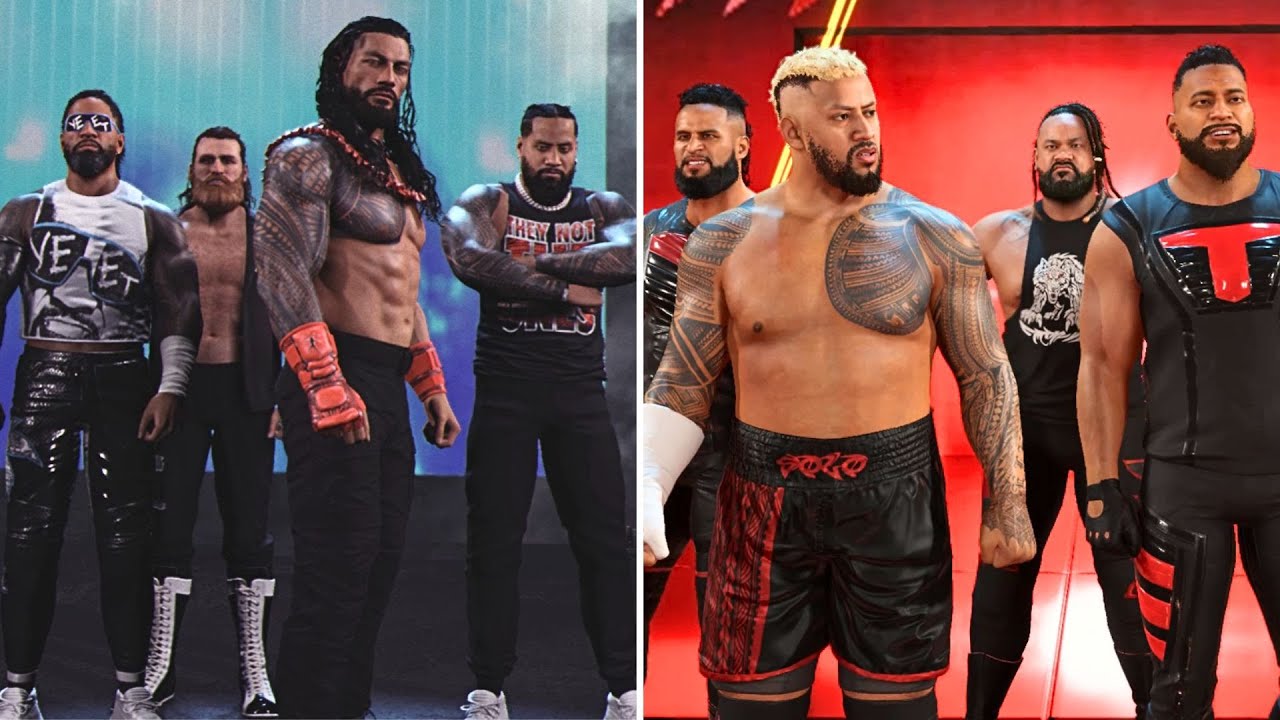 WWE 2K25  New & The OG Bloodline Entrance