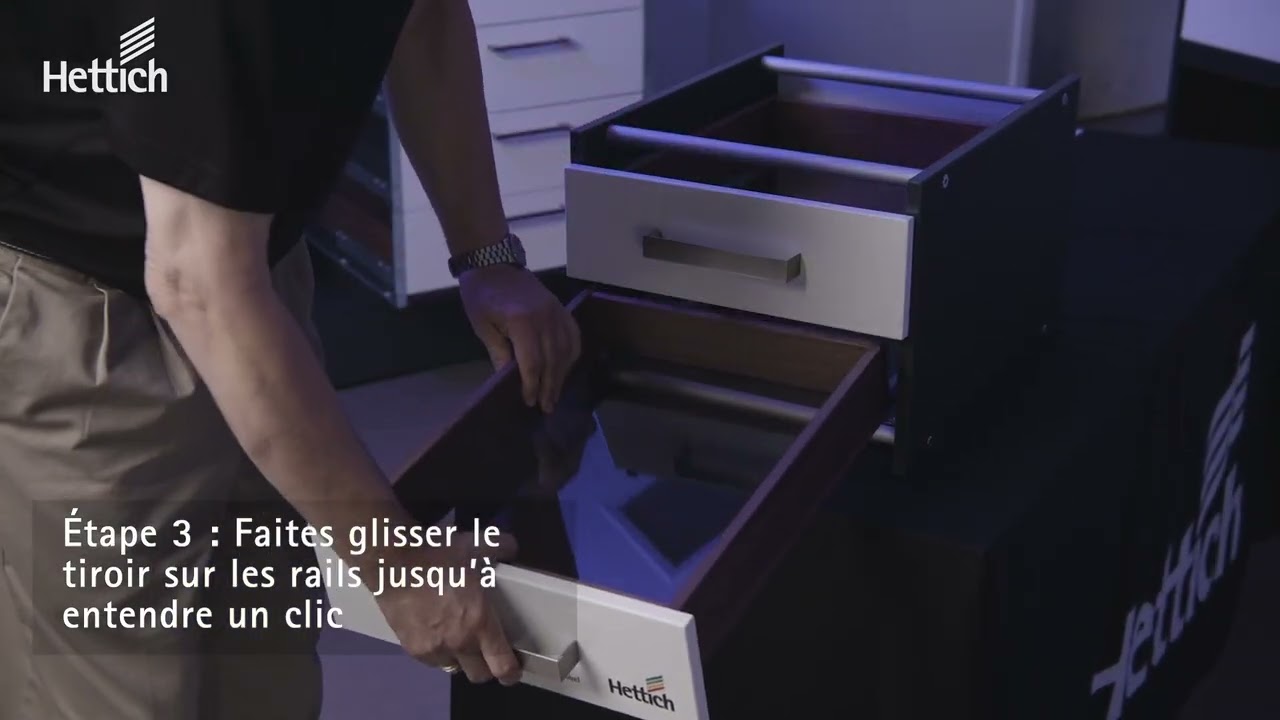 Hettich | Capsule Produit - Quadro 5D