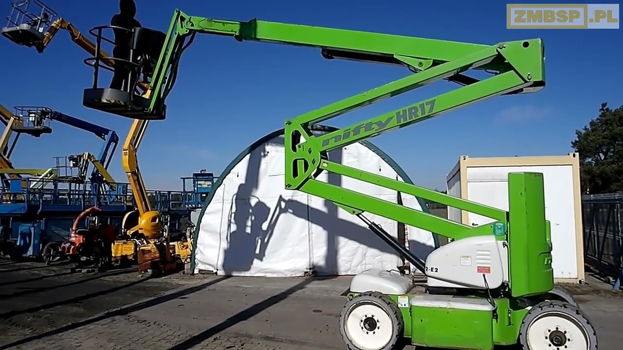 Podnośnik koszowy Niftylift HR17NE