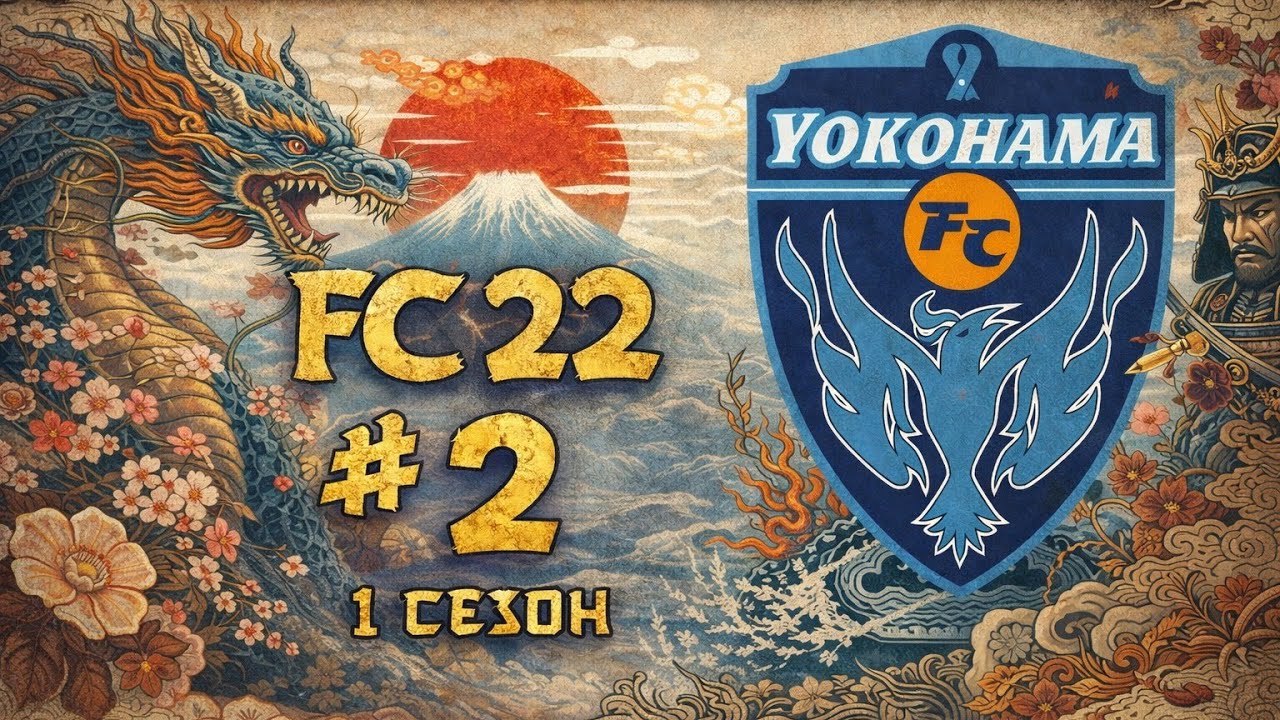 FC 22. FC YOKOHAMA. #2. (1 Сезон)  Тренер Takumi Mori.