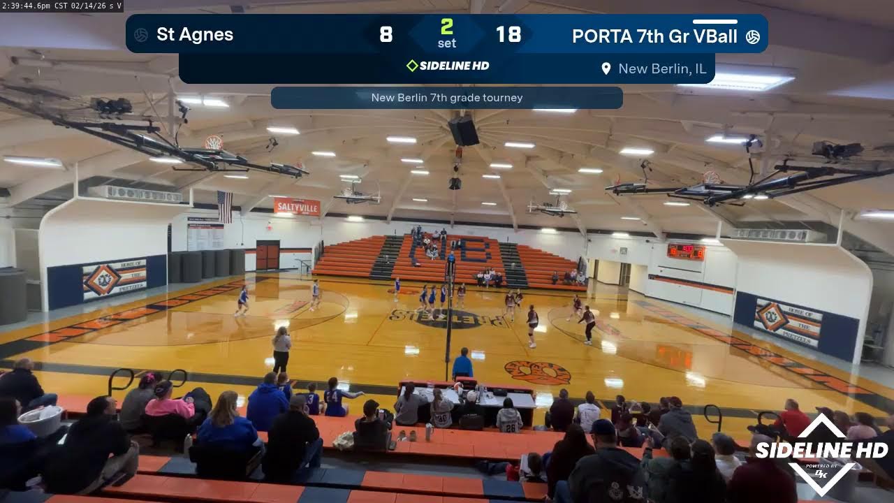 PORTA 7th Gr VBall vs. Spgfld Christian (2026.02.14)
