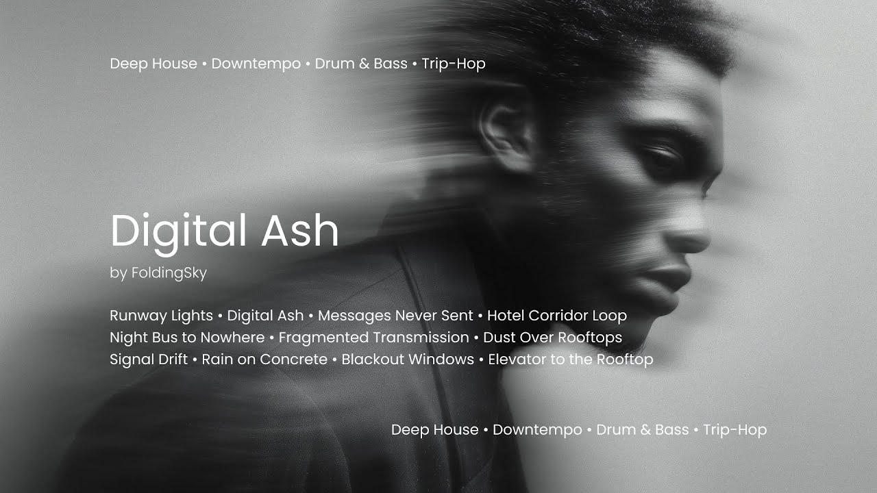 FoldingSky - Digital Ash (Deep House • Downtempo • Drum & Bass • Trip Hop Mix)