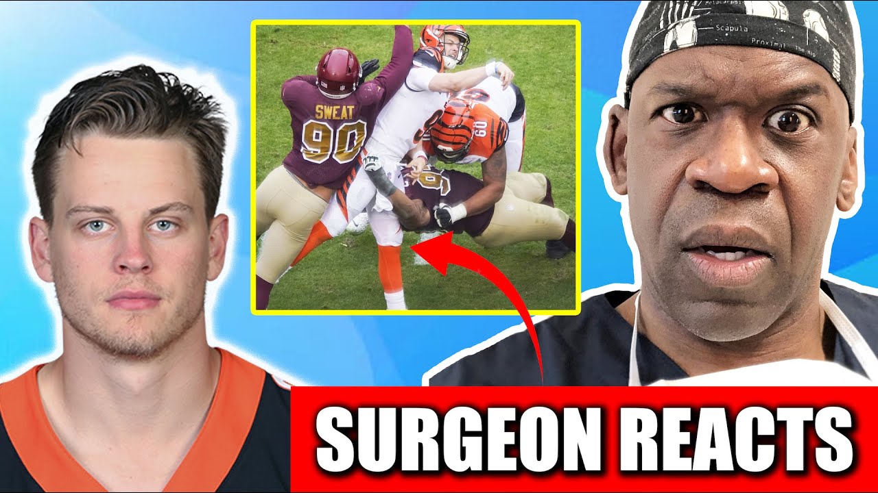 Doctor Reacts To NFL Injuries: JOE BURROW KNEE INJURY 2020 - Dr. Chris Raynor