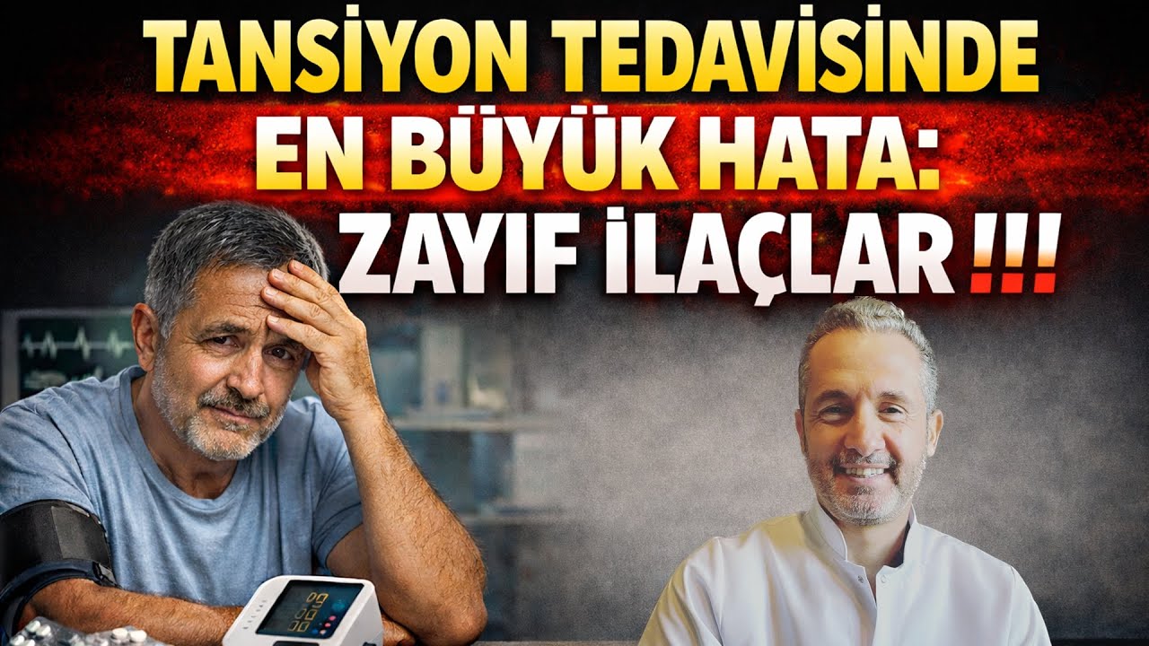 ZAYIF İLAÇLAR: TANSİYON TEDAVİSİNDE EN BÜYÜK HATA  !!! Kardiyolog Prof.Dr. İLKE SİPAHİ