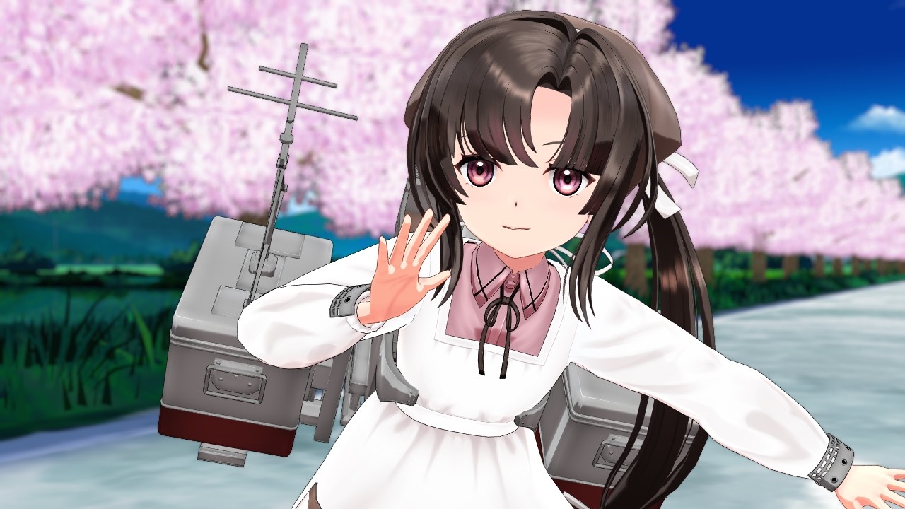 【モデル配布】　野埼　どぅーまいべすと！　【MMD艦これ】