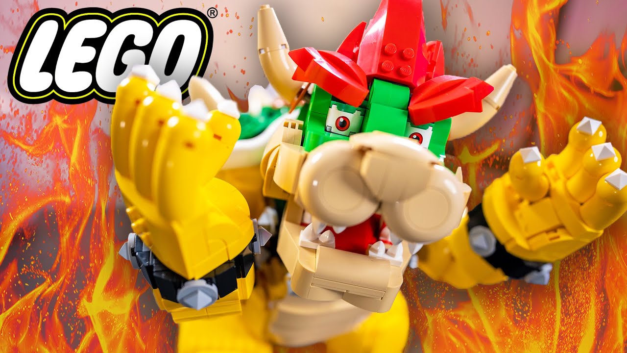 LEGO Super Mario Mighty Bowser Review & Showcase! (It Took 10+ HOURS To Build!) 🔥 | Raymond Strazdas