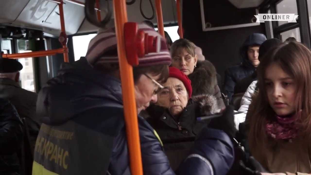 Репортаж о работе контролёров общественного транспорта Минска