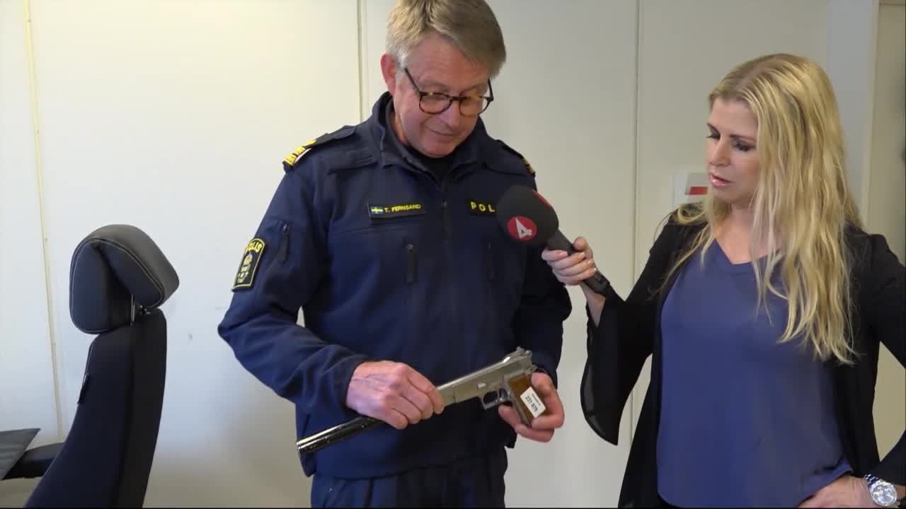 Allt färre vill lämna in vapen - Nyheterna (TV4)