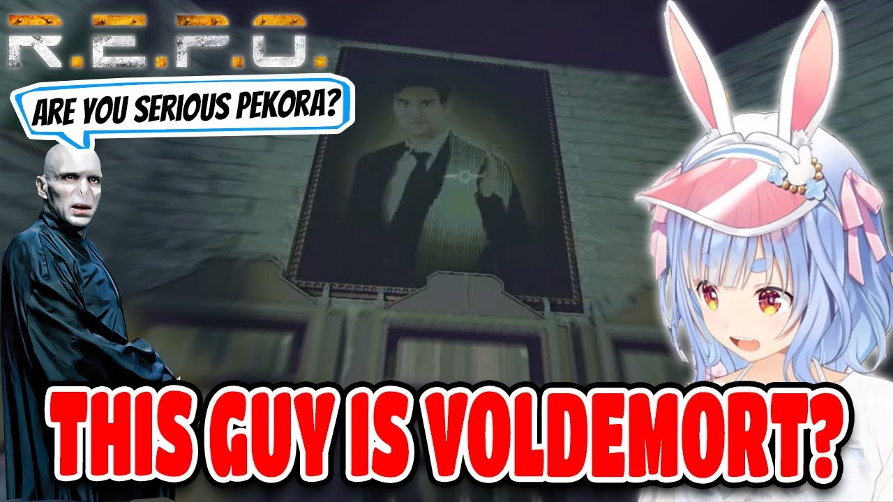 Pekora Hilarious Reaction To Every Harry Potter Reference In Her Solo R.E.P.O. Hololive【ENG SUB】