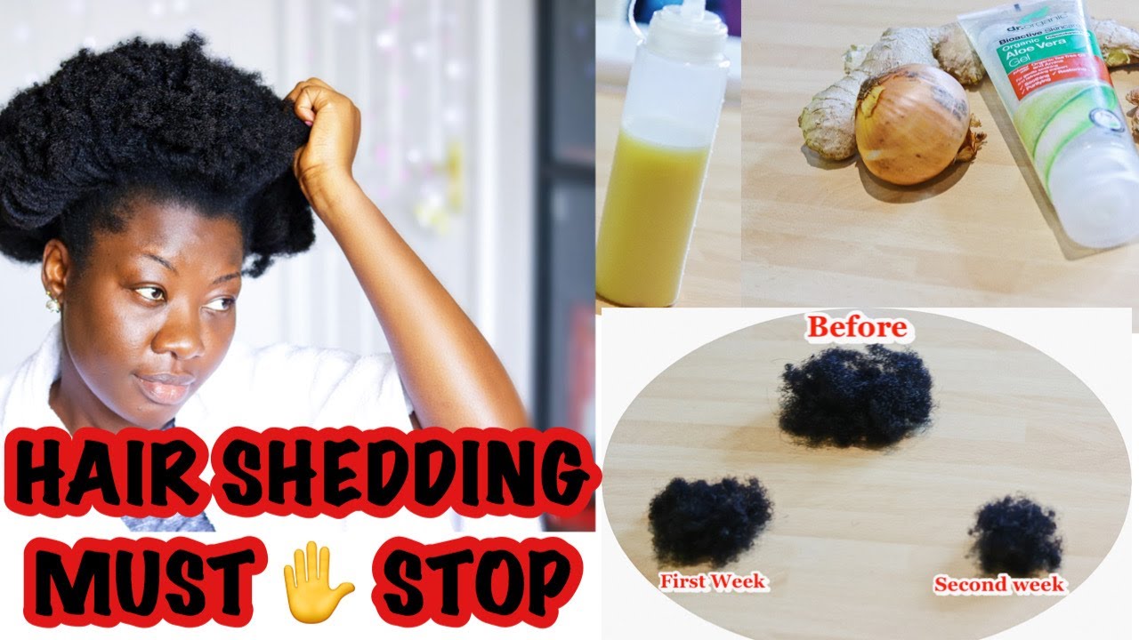 How I Used Ginger and Onion for Unstoppable Hair Growth/ Overnight Hair Growth with Onion and Ginger