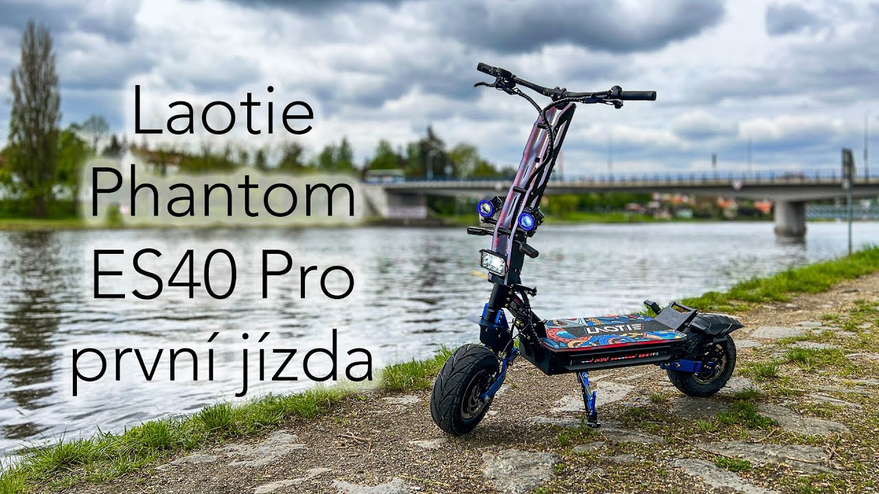 Laotie ES40 - pohodlné dělo za nesmyslně nízkou cenu 😲. První jízda 🛴