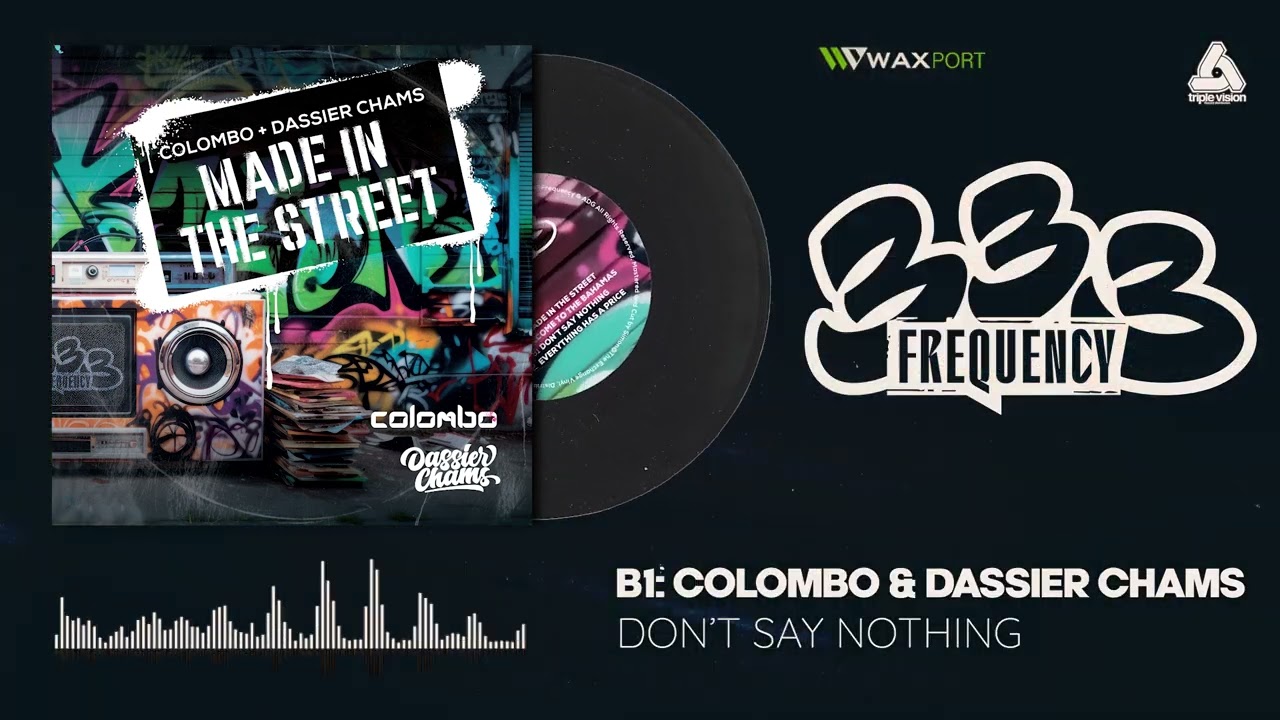 333F001 Colombo & Dassier Chams "Made In The Street" (12" Vinyl Records Previews)