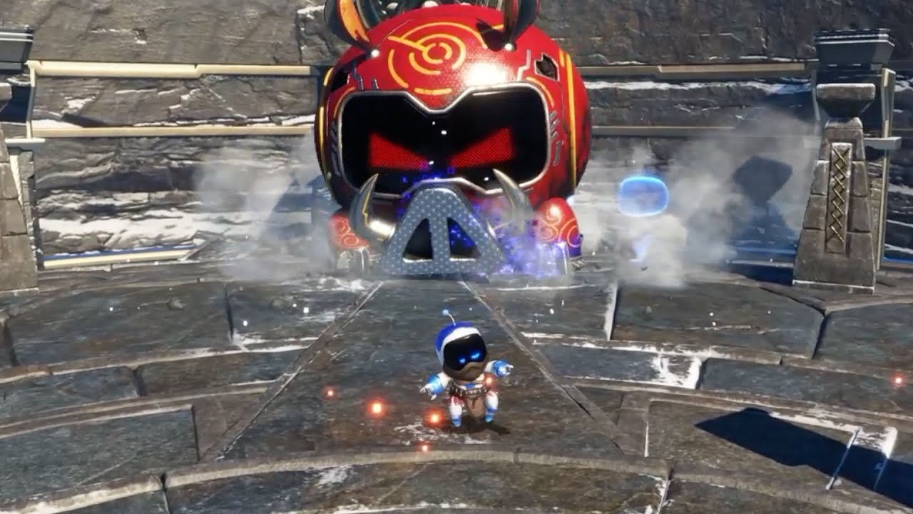 Kratos vs Nidhogg Boss fight Astrobot 2024