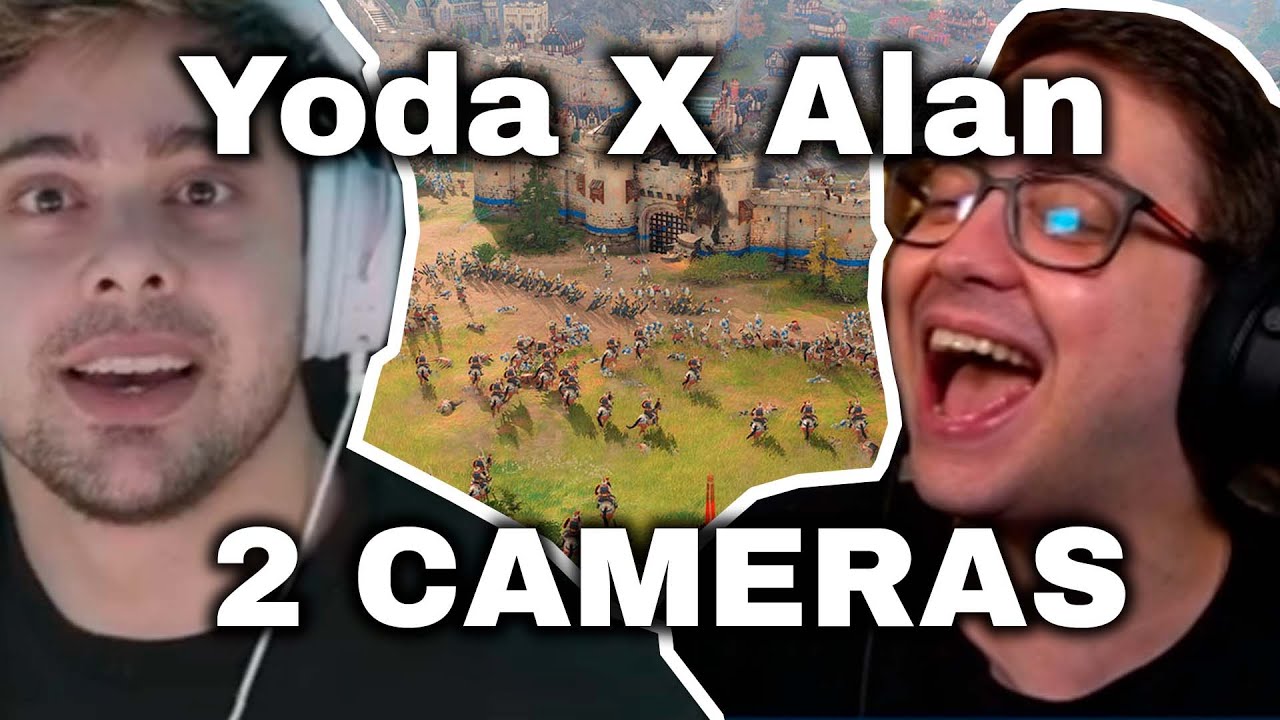 ALANZOKA VS YODA - age of empires 4 - (Partida 1 completa) (ft. phoenixbr e pimpimenta)