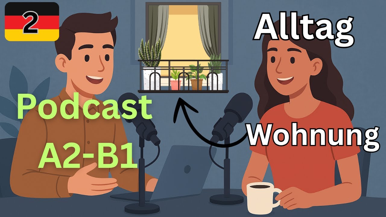 Wohnung & Alltag | Deutsch Podcast A2-B1