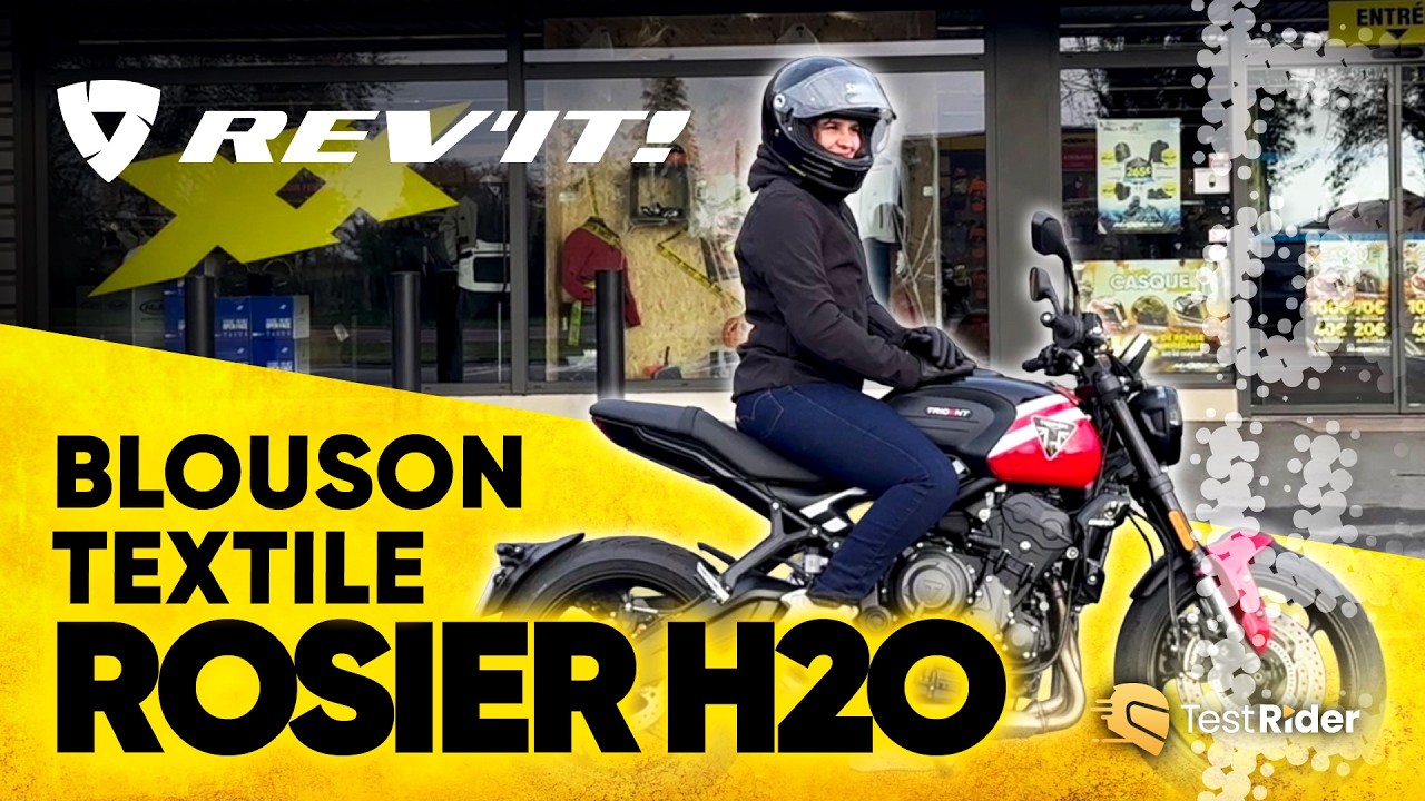 Test du blouson Rosier H2O de REVIT par Lucie de Maxxess Saint Lô