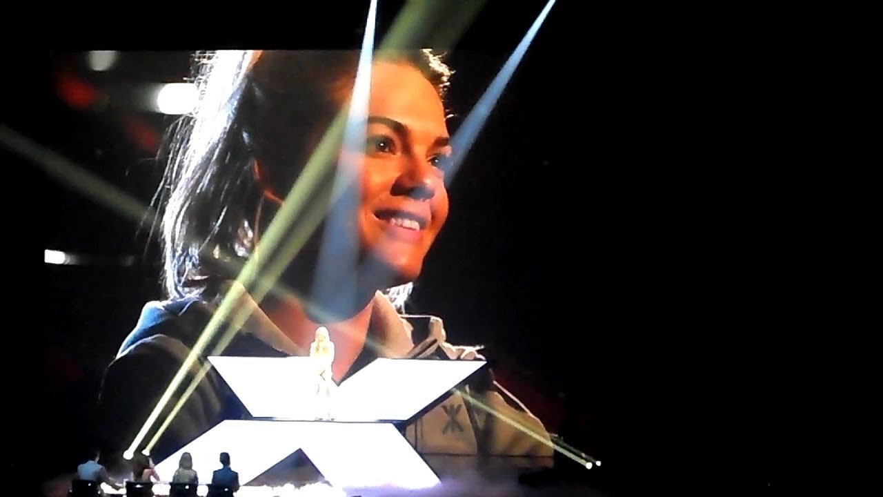 Louisa Johnson Forever Young at the X Factor live final 2015