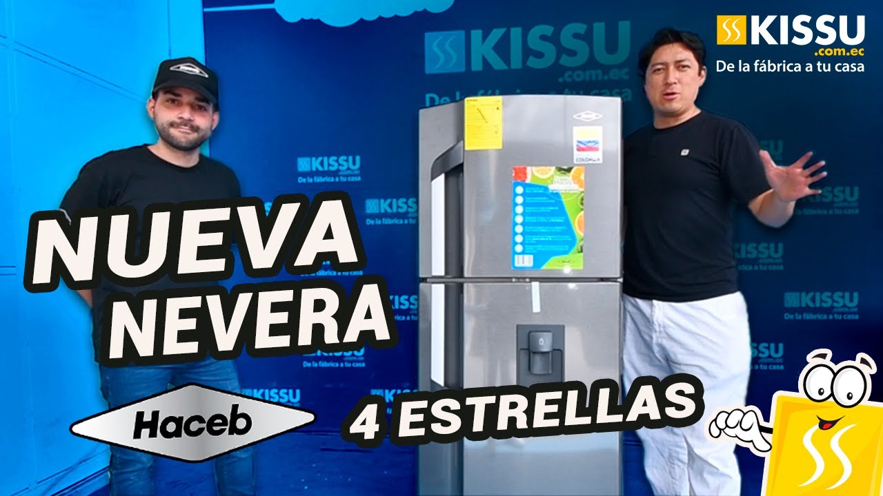 🧊❄ NUEVO MODELO REFRIGERADORA HACEB SIBERIA 240L CONTROL DIGITAL - 4 ESTRELLAS / KISSU ECUADOR 🧊❄