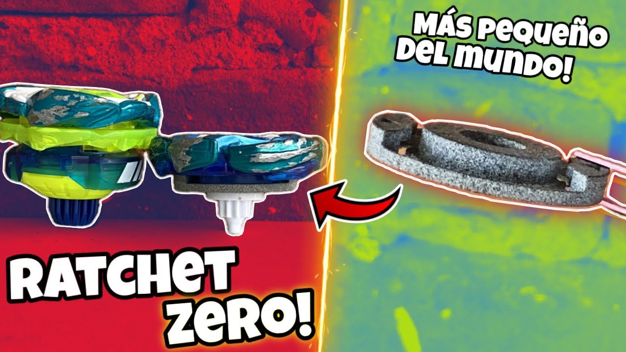 El RATCHET MÁS PEQUEÑO DEL MUNDO de Beyblade X! | NeozBey #beyblade #beybladex #jlc3dp 