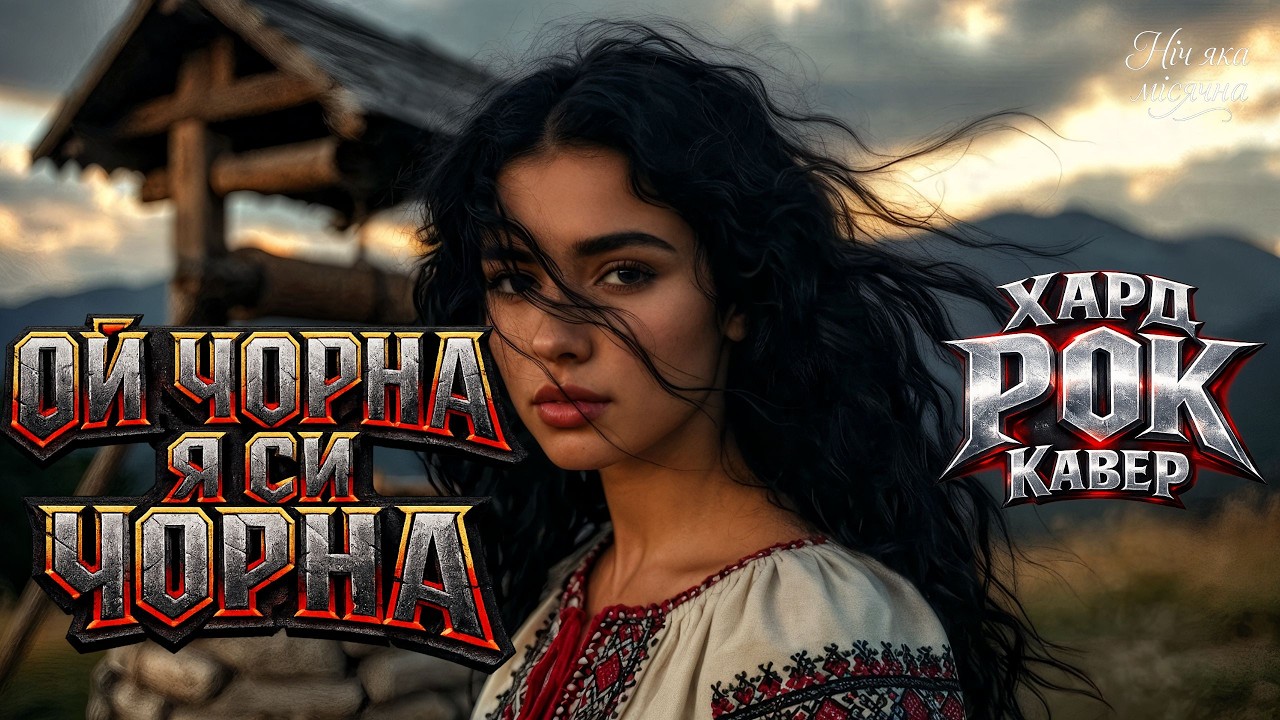 🎸 ОЙ ЧОРНА Я СИ ЧОРНА - Hard Rock Cover