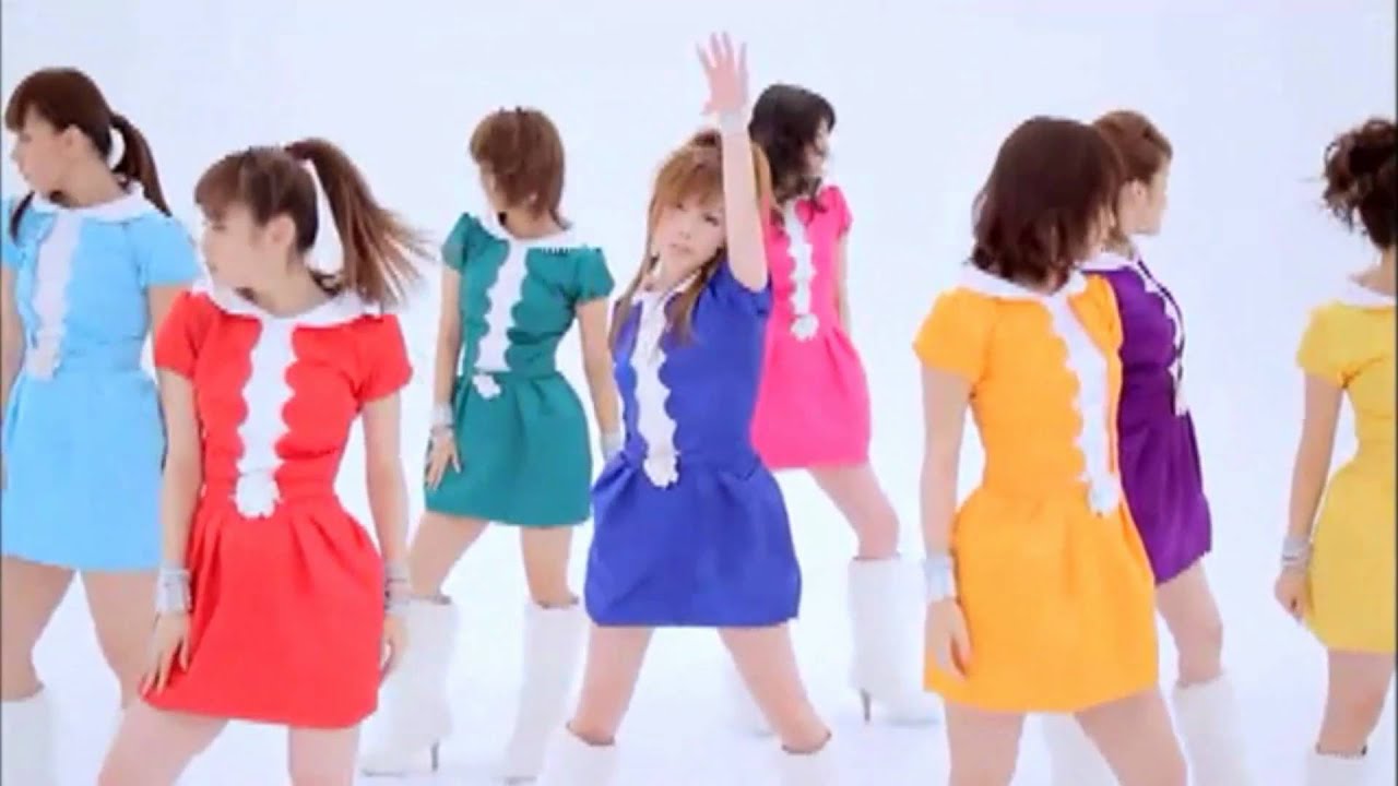 [反転] モーニング娘 - 女と男のララバイゲーム (White Dance Shot Ver.) [MIRRORED]