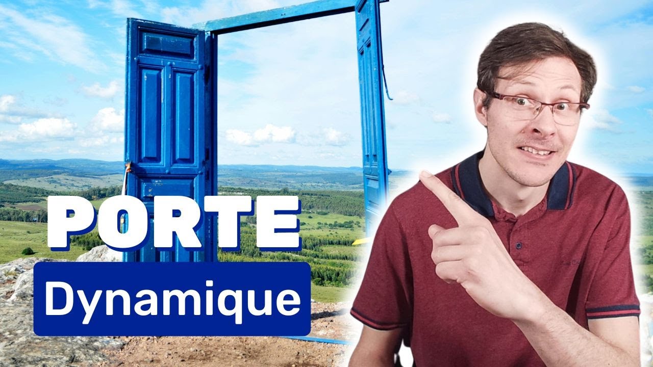Blocs : Cr&eacute;ez une Porte Dynamique Parfaite (&Eacute;chelle + Sym&eacute;trie) &mdash; Le Secret des Pros du B&acirc;timent !