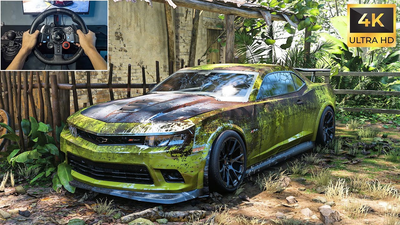 Rebuilding Chevrolet Camaro Z/28 (1299HP) Forza Horizon 5 Logitech G29 Stering Wheel Gameplay