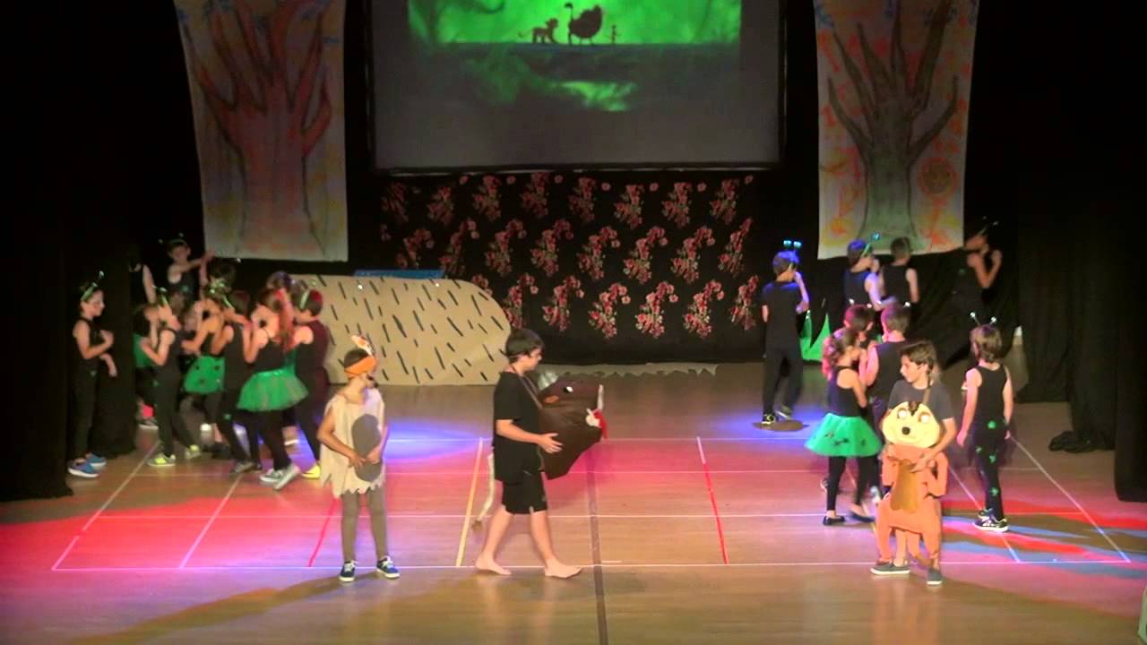 Musical Rey León: Colegio Hermanos Ochando.
