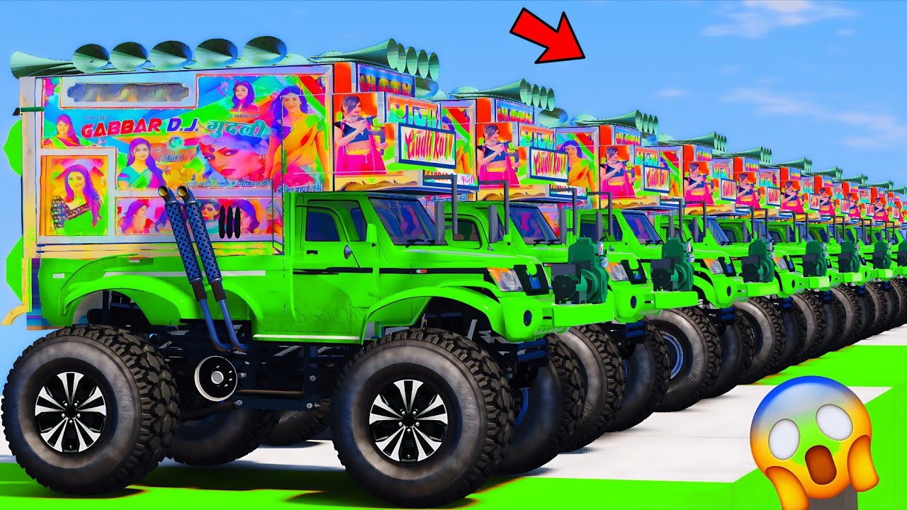 GTA 5 World's Highest 😱😱 दुनिया का सबसे ऊँचा !! IMPOSSIBLE SUPER MEGA RAMP 😳😱 CHALLENGE !! INDIANDJ