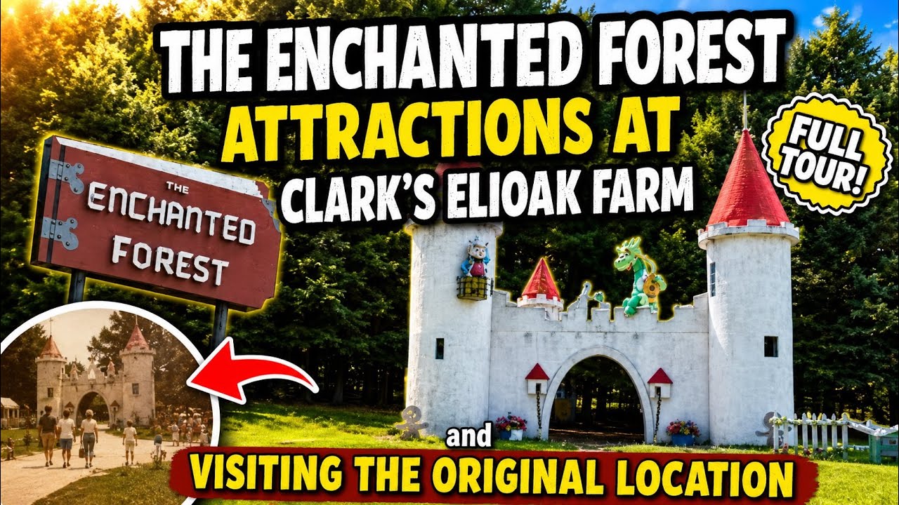 The Original Site of the Enchanted Forest & the Salvaged Attractions at Clark&rsquo;s Elioak Farm BP131