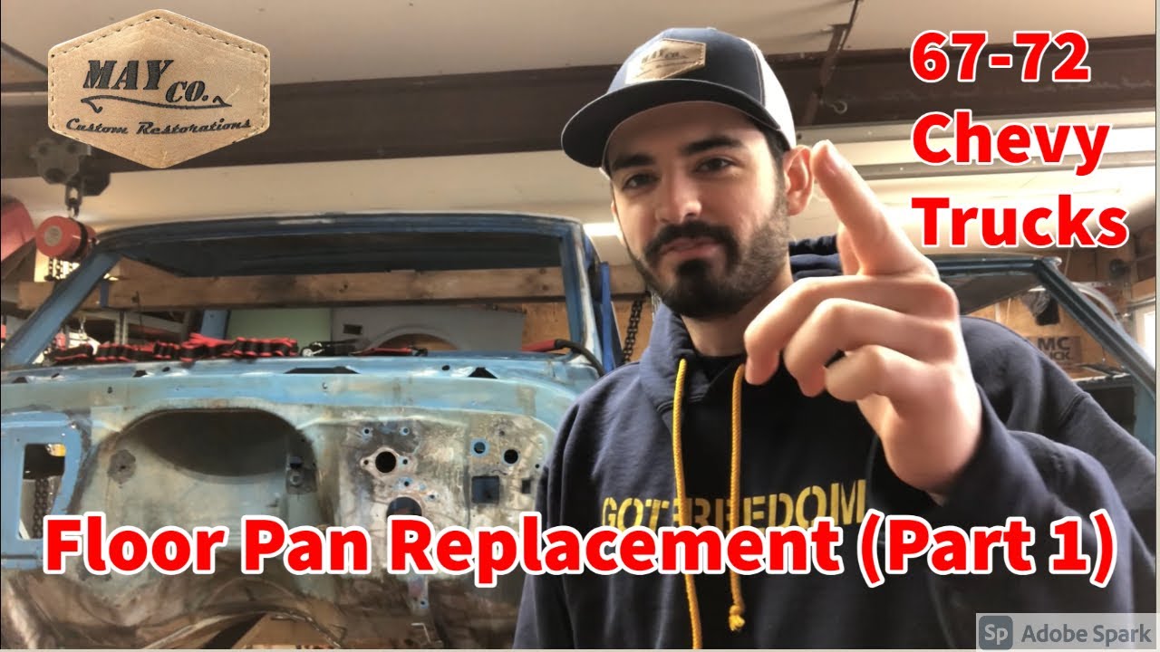 1967-1972 Chevy Truck C10 Floor Pan Replacement (Part 1 - Bracing)