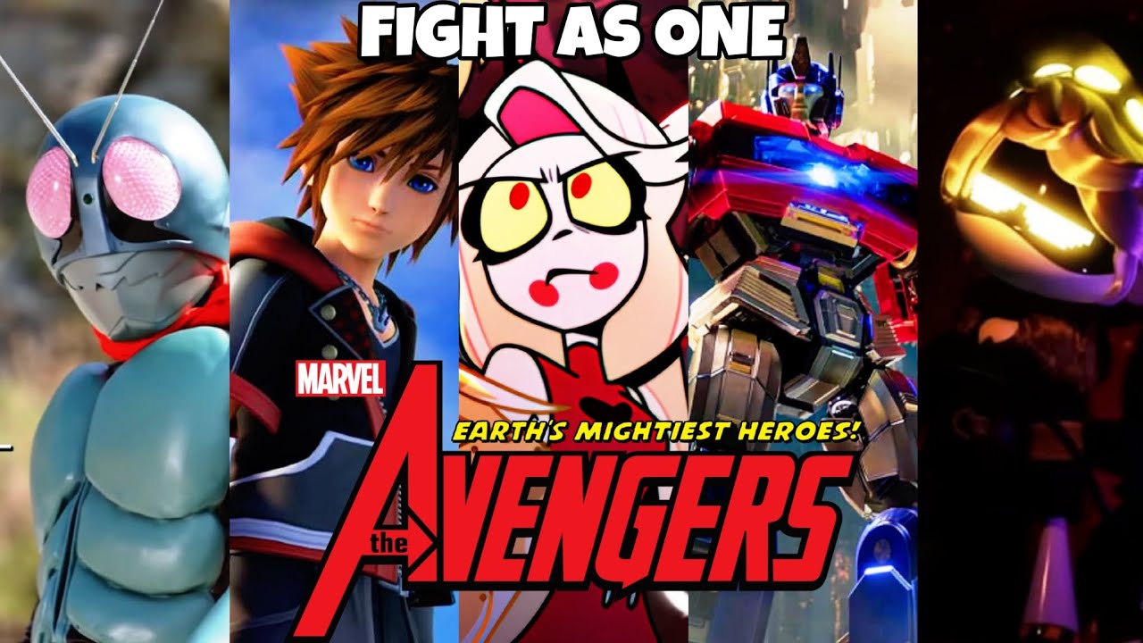 Multifandom AMV - Fight As One (Avengers: Earth's Mightiest Heroes!)