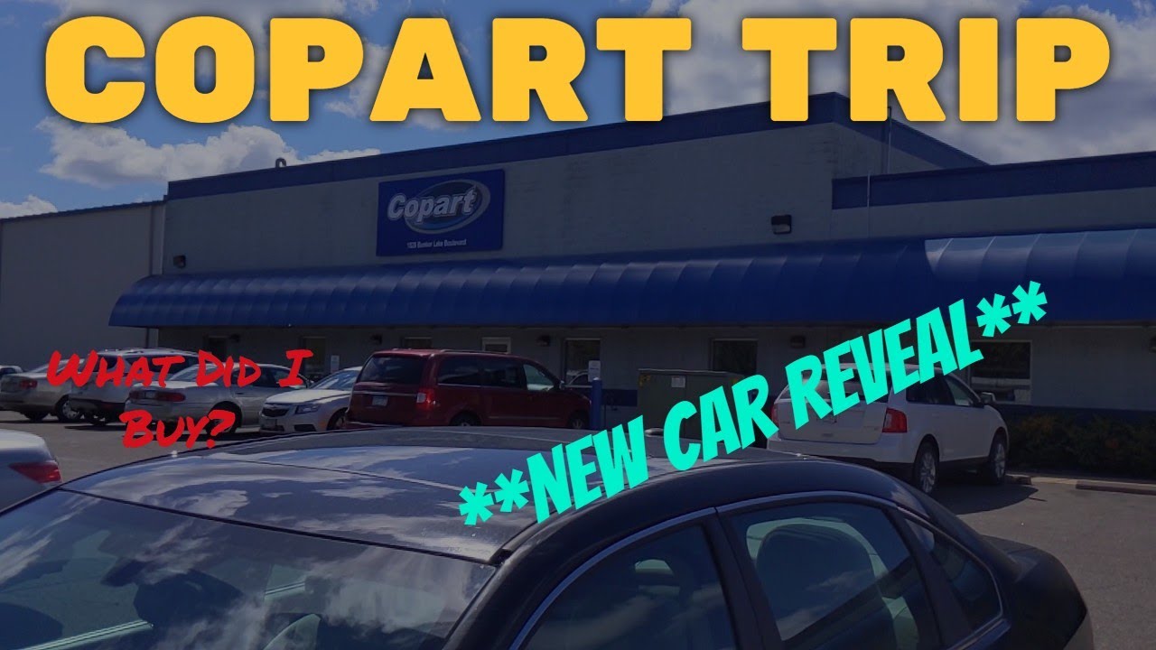 My trip to Copart - First Purchase & Reveal + I detail my experience & What not do do!!