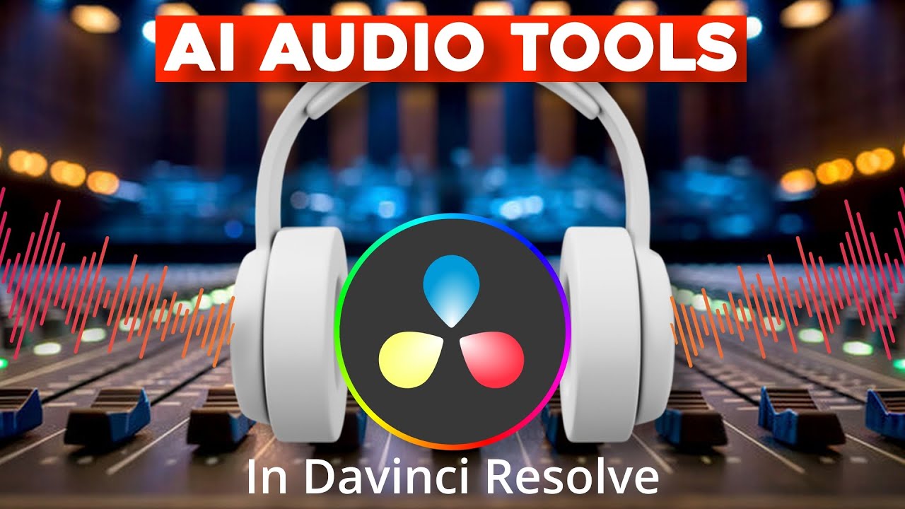 Davinci Resolve - 5 AI Audio Tools in 5 Minutes!