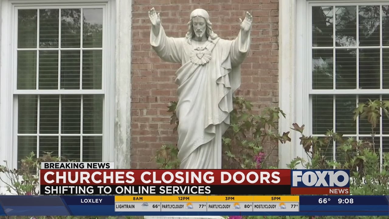 Catholic church suspends services in Mobile in response to COVID-19